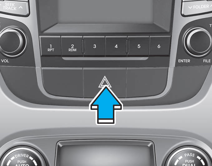 Hyundai Tucson >> Hazard warning flasher Lights Convenient features