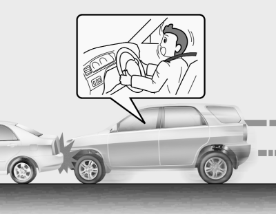 Hyundai Tucson: Occupant Classification System (OCS). In certain low-speed collisions the air bags may not deploy. The air bags are