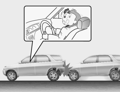 Hyundai Tucson: Occupant Classification System (OCS). Front air bags are not designed to inflate in rear collisions, because occupants