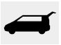 Hyundai Tucson: Warnings and indicators. This warning light illuminates when the tailgate is not closed securely.