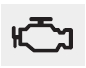 Hyundai Tucson: Warnings and indicators. This indicator light is part of the Engine Control System which monitors various