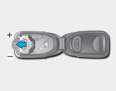 Hyundai Tucson: Remote key precautions. Battery Type: CR2032