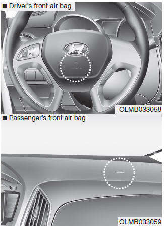 Hyundai Tucson: Air bag - advanced supplemental  restraint system. The purpose of the SRS is to provide the vehicle's driver and front passengers