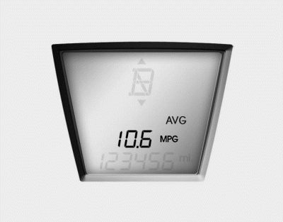 Hyundai Tucson: Trip computer. Average fuel consumption