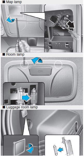 Hyundai Tucson: High mounted stop light. 