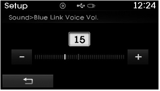 Hyundai Tucson: <b>Voice recognition</b>. Turn the  TUNE knob to adjust the