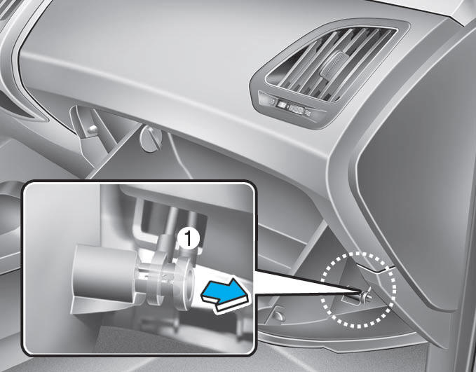 Hyundai Tucson >> Climate control air cleaner Maintenance