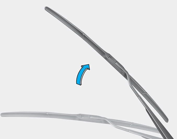 Hyundai Tucson >> Wiper blades Maintenance