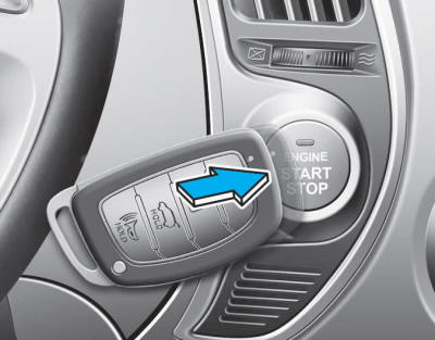 Hyundai Tucson: Ignition switch. ✽ NOTICE